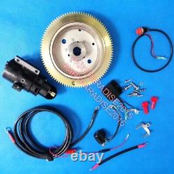 Electric Start Motor Flywheel Kit Yamaha Outboard 75HP 2 Stroke Enduro E75BMHDL