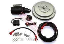 Electric Start Motor Flywheel Kit Yamaha Outboard E 75HP 85HP 2 Stroke Endur