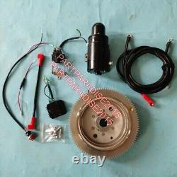 Electric Start Motor Flywheel Kit Yamaha Outboard E 75HP 85HP 2 Stroke Enduro