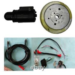 Electric Start Motor Flywheel Kit Yamaha Outboard E 75HP 85HP 2 Stroke Enduro