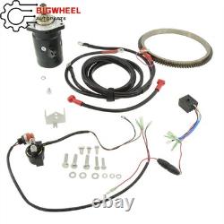 Electric Start Motor Kit Flywheel for Yamaha Outboard 48HP E48CMH Enduro 2Stroke