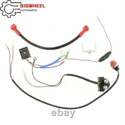 Electric Start Motor Kit Flywheel for Yamaha Outboard 48HP E48CMH Enduro 2Stroke
