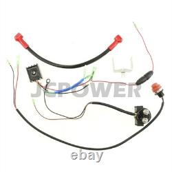 Electric Start Motor Kit Flywheel for Yamaha Outboard 48HP E48CMH Enduro 2Stroke