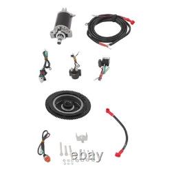 Electric Starter Conversion Kit For Yamaha 2Stroke 40HP Outboard Motor Start Kit