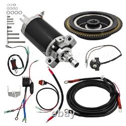 Electrical start conversion kit for YAMAHA 2 stroke 40HP outboard, model 66T