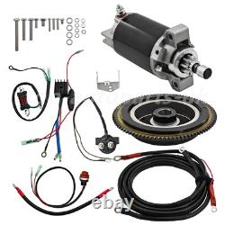 Electrical start conversion kit for YAMAHA 2 stroke 40HP outboard, model 66T