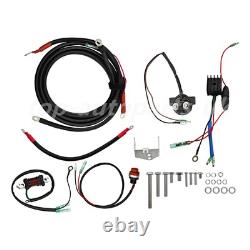 Electrical start conversion kit for YAMAHA 2 stroke 40HP outboard, model 66T