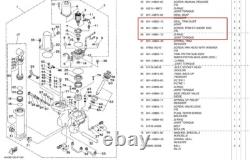 End Cap with Seal Fit Yamaha Outboard Motor Tilt Trim 60 70 75 85 90HP 6H1-43821