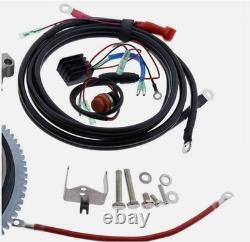 F25SMHA OEM Electric Start Motor Flywheel Kit For Yamaha Outboard 4 Stroke 25HP