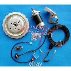 Fit ELECTRIC START MOTOR YAMAHA OUTBOARD 30HMH 30HW 30HP 2 STROKE 61TK FLYWHEEL