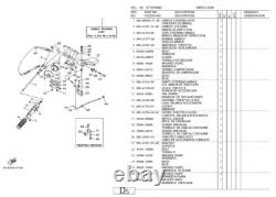 Fit Steering Control Tiller Handle yamaha outboard motor 2 stroke 75hp Enduro