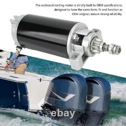 For Mercury, Mariner, Yamaha Outboard 25 30 40 HPOutboard Starter Motor 9 Teeth