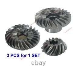 For YAMAHA Outboard 48, 55 HP Gear Set =(697-45551-00+697-45560-00+697-45571-00)