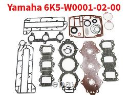 For Yamaha 6K5-W0001-02-00 Outboard Motor 60 HP 2-Stroke Power Head Gasket Kit