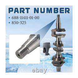 For Yamaha 75 85 90 HP 3 Cylinder Outboard Motor 2Stroke Crankshaft 688-11411-01