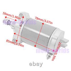 For Yamaha Outboard Starter Motor Fit 65W-81800-01 20hp F20A 25hp F25 45hp F45A