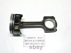 GENUINE 63P Yamaha Outboard Engine Motor PISTON CONROD CONNECTING ROD ASSEMBLY