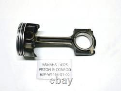 GENUINE 63P Yamaha Outboard Engine Motor PISTON CONROD CONNECTING ROD ASSEMBLY
