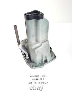 GENUINE Yamaha Outboard Engine Motor EXHAUST MUFFLER 1 75 90 80 100 115 HP