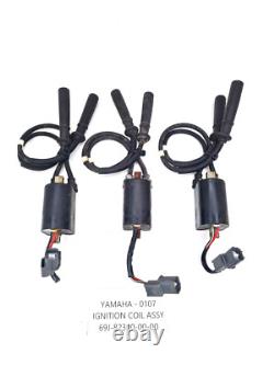 GENUINE Yamaha Outboard Engine Motor IGNITION COIL ASSEMBLY (x3) 200HP 225HP