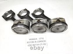 GENUINE Yamaha Outboard Engine Motor PISTON & CONROD CONNECTING ROD ASSY 100 HP GENUINE Yamaha Outboard Engine Motor PISTON & CONROD CONNECTING ROD ASSY 100 HP
