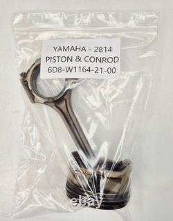 GENUINE Yamaha Outboard Engine Motor PISTON & CONROD CONNECTING ROD ASSY 100 HP