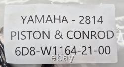 GENUINE Yamaha Outboard Engine Motor PISTON & CONROD CONNECTING ROD ASSY 100 HP