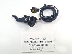 GENUINE Yamaha Outboard Engine Motor TRIM SENDER''00-, 3 WIRE 225hp 250hp