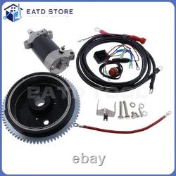 NEW Kit For Yamaha Outboard 2 Stroke 40HP Electric Start Motor Flywheel