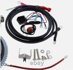 OEM Electric Start Motor Flywheel Kit for Yamaha 4-Stroke 25HP Outboard F25SMHA