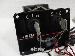 OEM Yamaha 115 150 200 225 250 hp Outboard Motor Dual Ignition Key Switch Assy