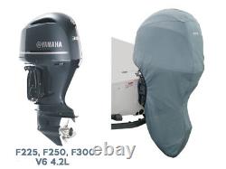 Oceansouth Outboard Motor Engine Full Cover / Protect Cover for Yamaha