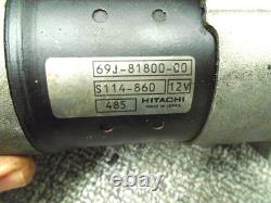 Oem Used Starting Motor Assy 69j-81800-00-00 Yamaha Outboard 2002-2010 200/225hp