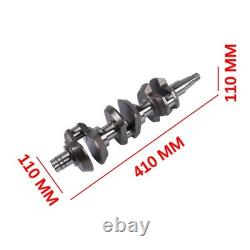 Outboard Crankshaft Assy For Yamaha Outboard 75 to 90 HP 3 Cyl 2 Stroke Motors