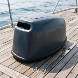 Outboard Motor Cowling Rigid-Shell Engine Top Cover Replacement for Boat Owners