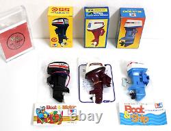 Outboard Motor MITSUWA model Yamaha 55 Type A / Z-100 / Gakken HONDA 3set NEW