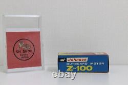 Outboard Motor MITSUWA model Yamaha 55 Type B / Z-100 / Gakken HONDA 3set