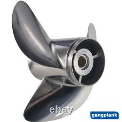 Outboard Motor Stainless Steel Propeller for Yamaha 150-300HP 13 3/4X19-M