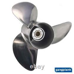 Outboard Motor Stainless Steel Propeller for Yamaha 150-300HP 13 3/4X19-M