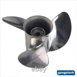 Outboard Motor Stainless Steel Propeller for Yamaha 150-300HP 13 3/4X19-M