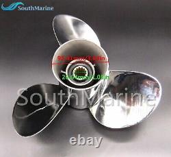 Outboard Propeller 11 1/8x14-F For Yamaha 40HP 50HP Outboard Motor 11 1/8 x 14-F