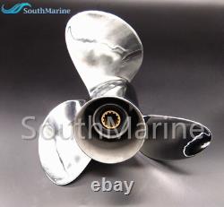 Outboard Propeller 11 1/8x14-F For Yamaha 40HP 50HP Outboard Motor 11 1/8 x 14-F