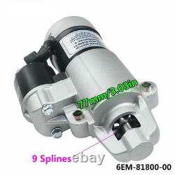 Oversee 6EM-81800-00 Starter Motor For Yamaha Outboard 4T 75HP 90HP 150HP F115B