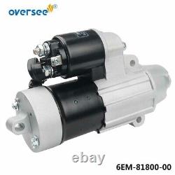 Oversee 6EM-81800-00 Starter Motor For Yamaha Outboard 4T 75HP 90HP 150HP F115B