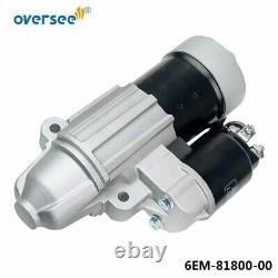 Oversee 6EM-81800-00 Starter Motor For Yamaha Outboard 4T 75HP 90HP 150HP F115B