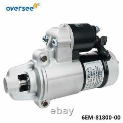Oversee 6EM-81800-00 Starter Motor For Yamaha Outboard 4T 75HP 90HP 150HP F115B