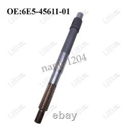 Propeller Shaft 6E5-45611-01 For Yamaha Outboard Motor 2T 115HP To 200HP V6