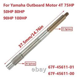 Propeller Shaft For Yamaha Outboard Motor 4T 50HP-80HP 90HP 100HP 67F-45611-00