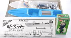 Rare Vintage Nichimo Seapet Yamaha 85B Outboard Motor Boat Model Kit from Japan