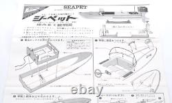 Rare Vintage Nichimo Seapet Yamaha 85B Outboard Motor Boat Model Kit from Japan